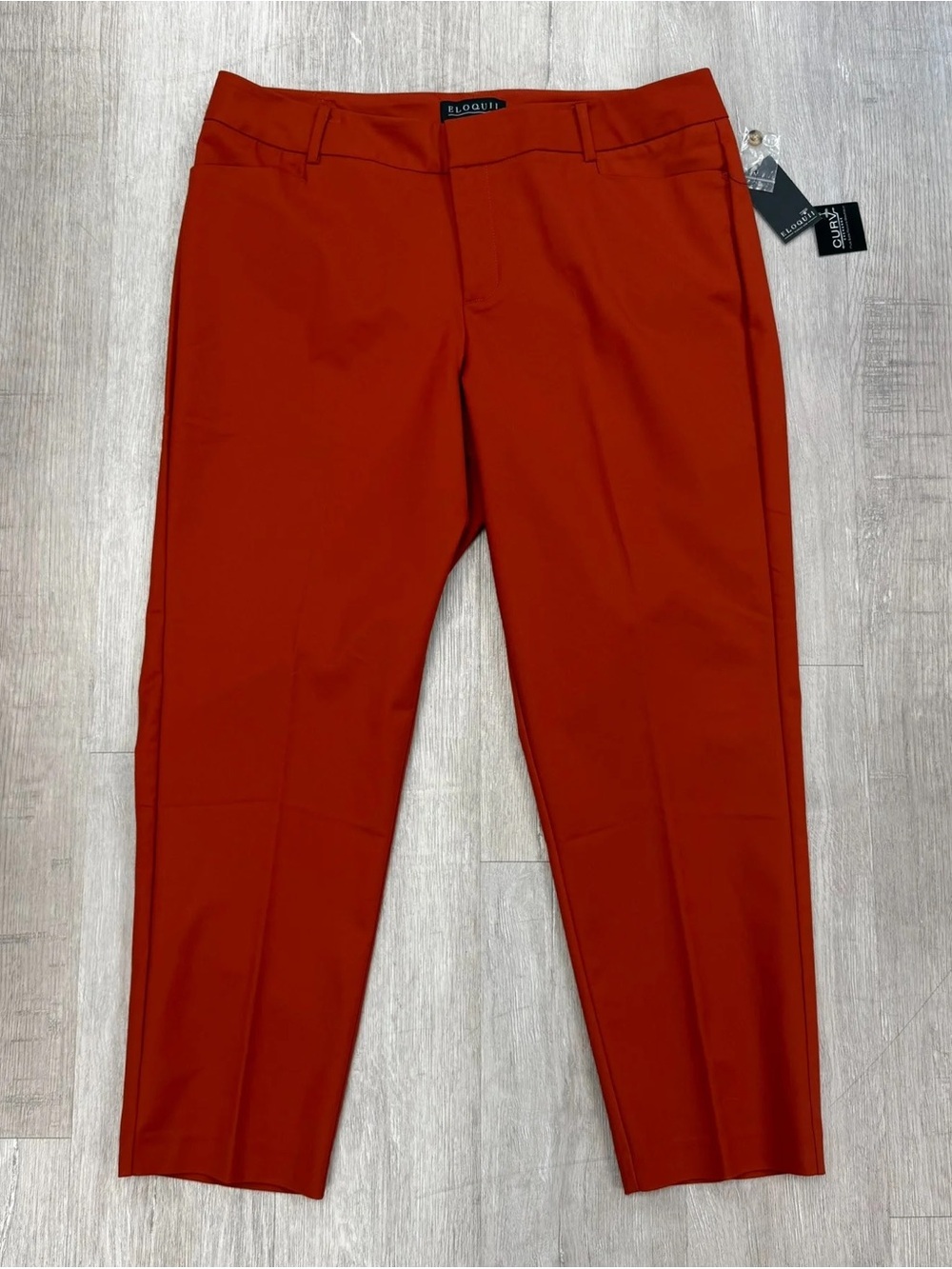 NEW! Eloquii Burnt Orange Dress Pants - Size 16